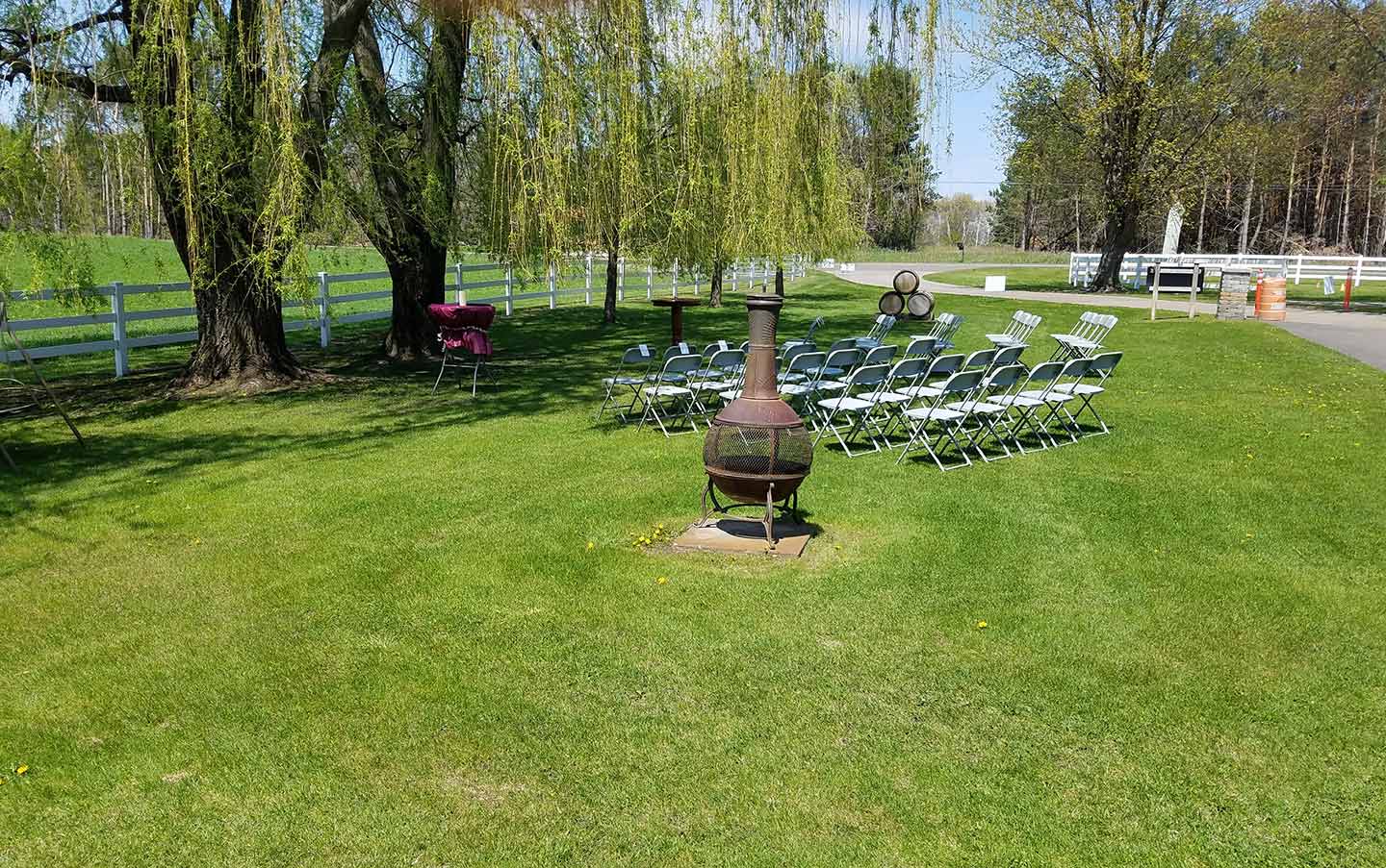 Small wedding seating