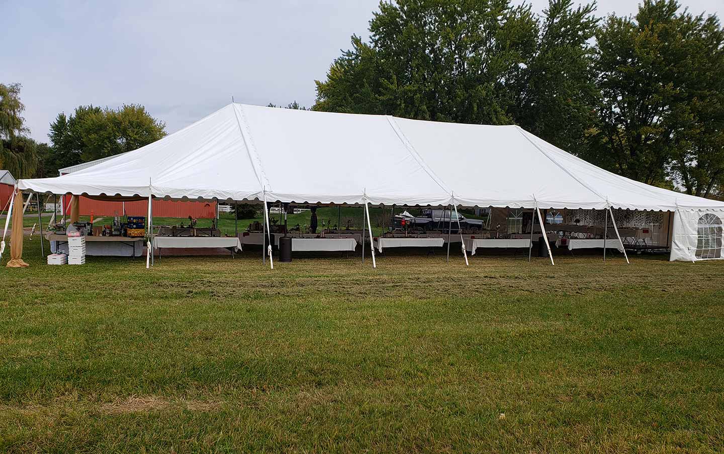 Large tent for events